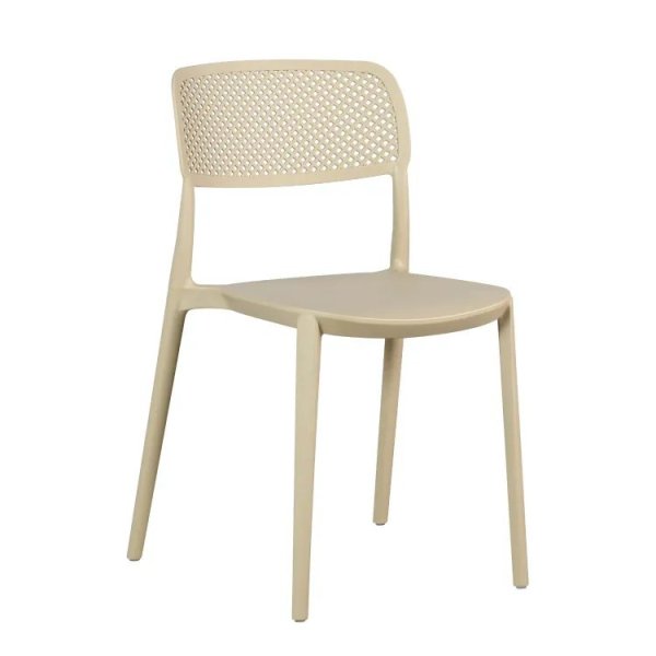 Chaise d'Extérieur Empilable Naia Sable | Ukukhome